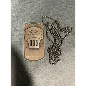 Oakley Employee Dog Tag Serial #0005101